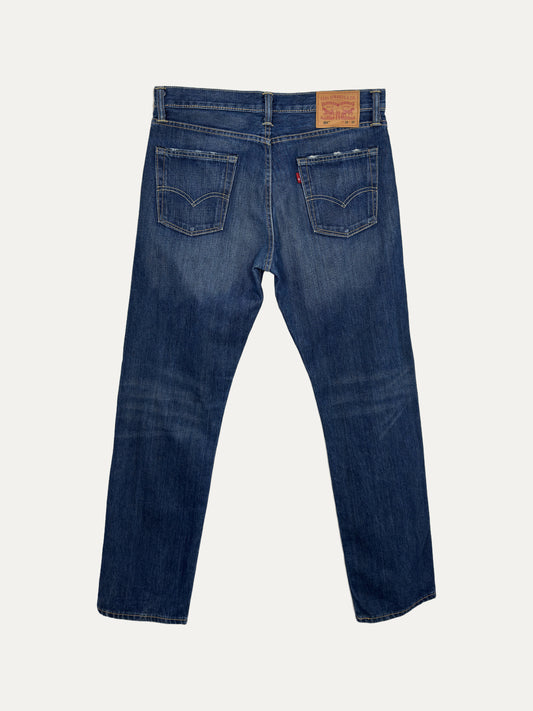 Vintage Levi's 504 Straight Jeans in mid wash, unisex, size W32 L32 – second-hand