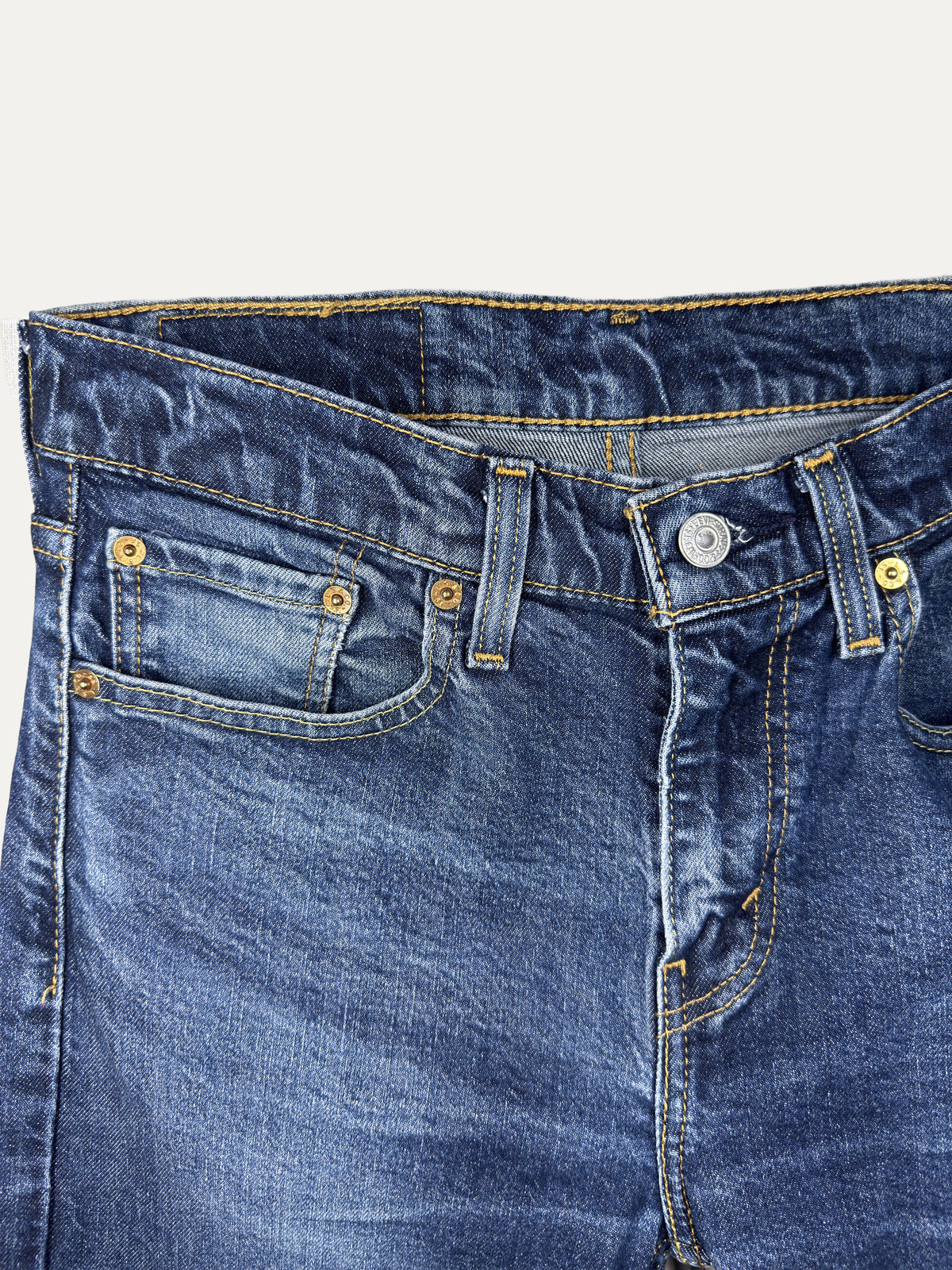 Vintage Levi's 512 Slim Jeans in mid wash, unisex, size W29 – second-hand