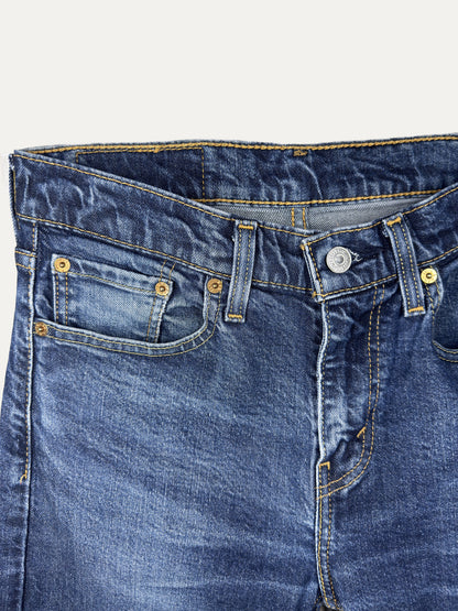 Vintage Levi's 512 Slim Jeans in mid wash, unisex, size W29 – second-hand