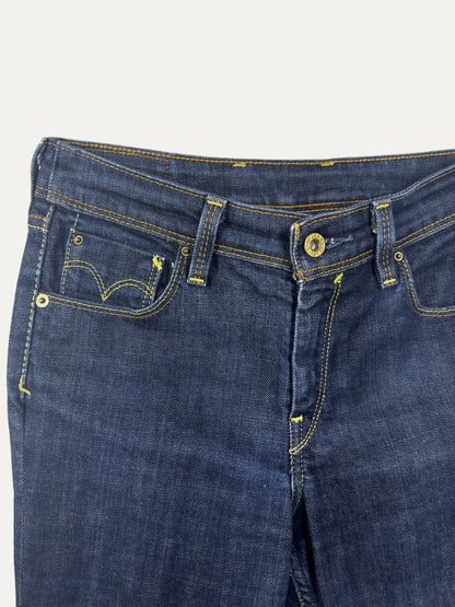 Vintage Levi's 627 Bootcut Jeans in dark wash, women's, size W26 – second-hand