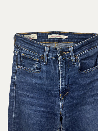 Vintage Levi's 725 Bootcut Jeans in mid wash, women's, size W25 – second-hand