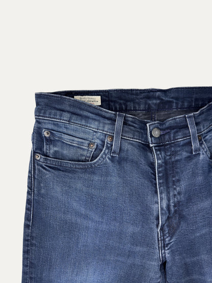 Vintage Levi's 511 Slim Jeans in dark wash, unisex, size W32 L32 – second-hand