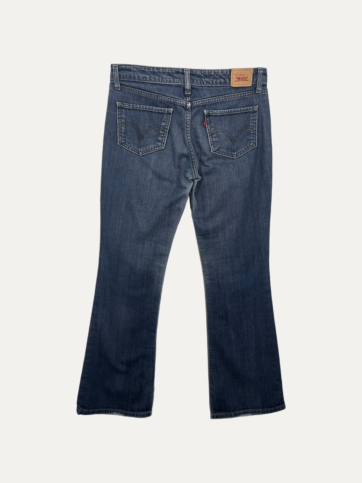 Vintage Levi's 518 Bootcut Jeans in mid wash, women's, size W29 – second-hand