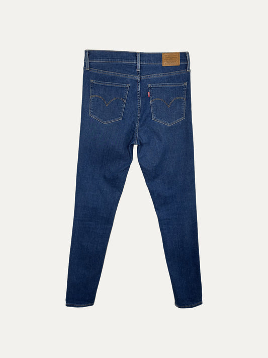 Vintage Levi's 720 Skinny Jeans in mid wash, women's, size W29 – second-hand