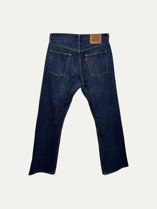 Vintage Levi's 555 Straight Jeans in mid wash, men's, size W33 L34 – second-hand
