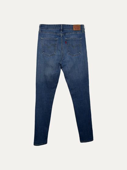 Vintage Levi's 721 Skinny Jeans in mid wash, unisex, size W31 – second-hand