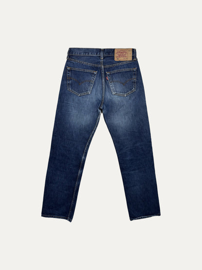 Vintage Levi's 501 Straight Jeans in mid wash, unisex, size W32 L32 – second-hand