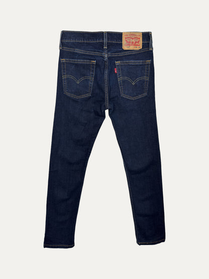 Vintage Levi's 510 Skinny Jeans in dark wash, unisex, size W28 L30 – second-hand