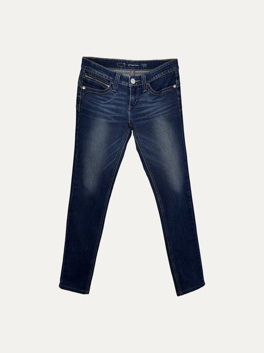 Vintage Levi's Demi Curve Low waist Jeans in mid wash, women's, size W27 – second-hand