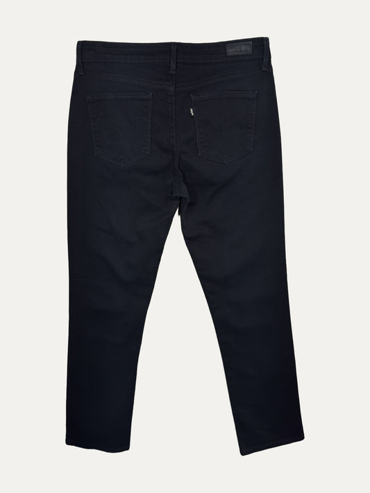 Vintage Levi's Denim Curve Bold curve Jeans in black, women's, size W30 – second-hand