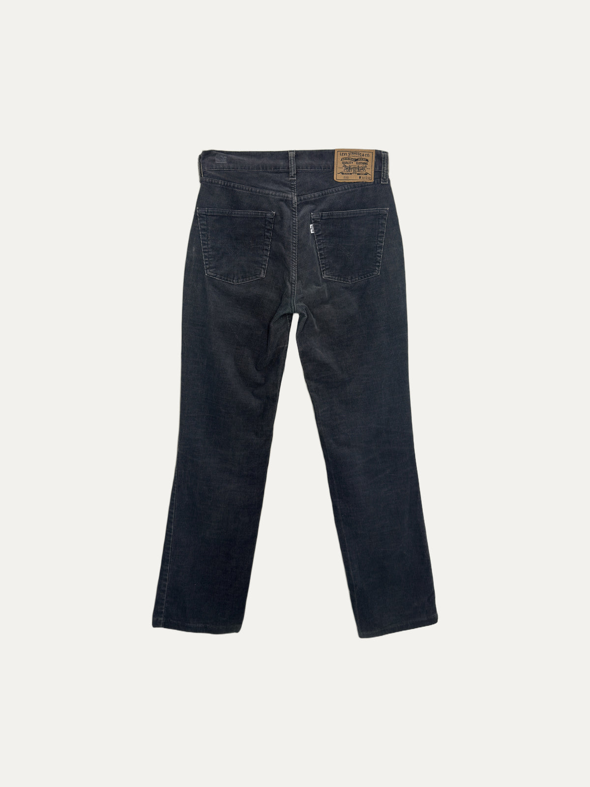 Vintage Levi's 595 Straight Jeans in stonewash, unisex, size W30 L32 – second-hand