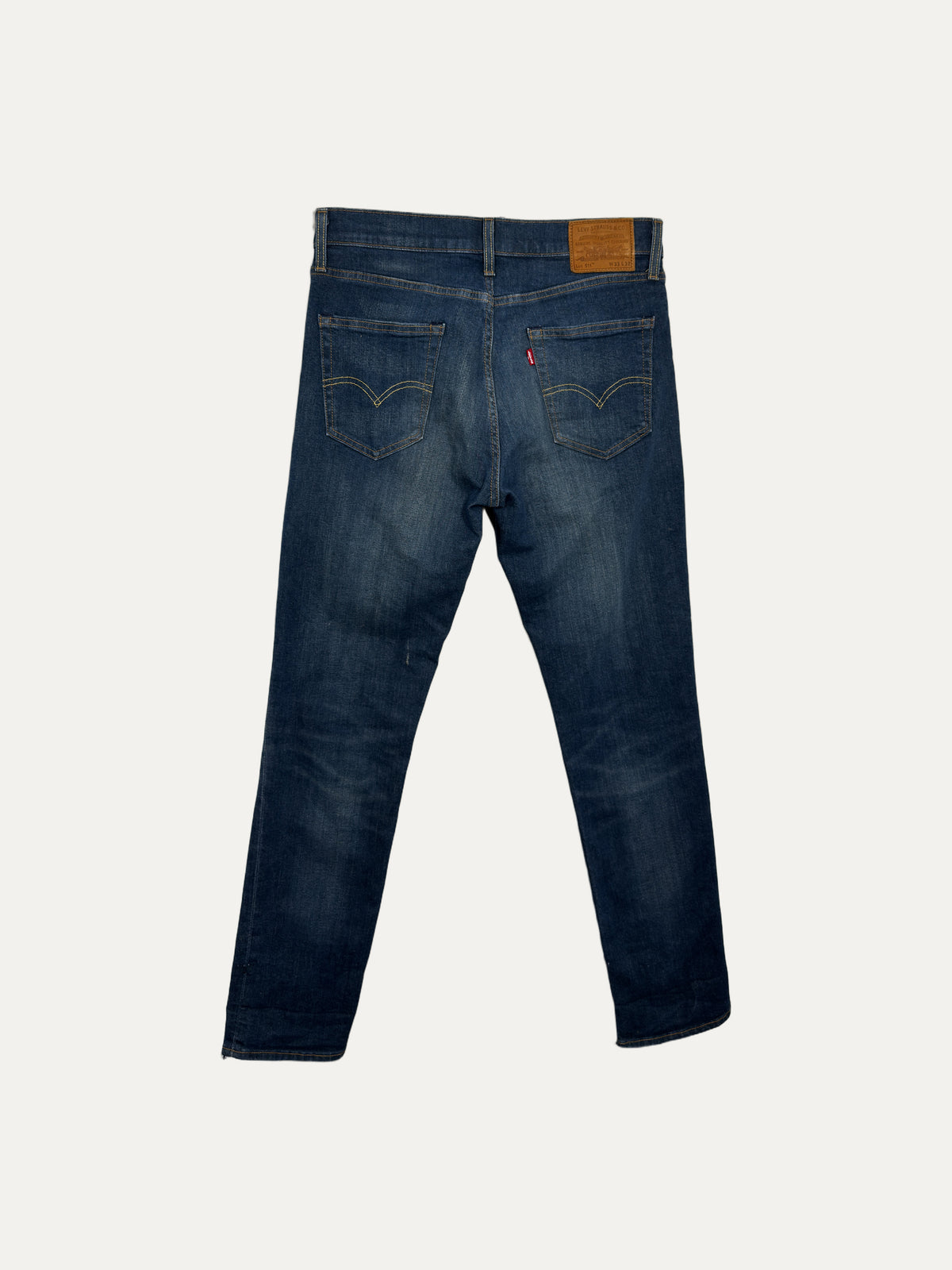 Vintage Levi's 511 Slim Jeans in mid wash, men's, size W33 L32 – second-hand