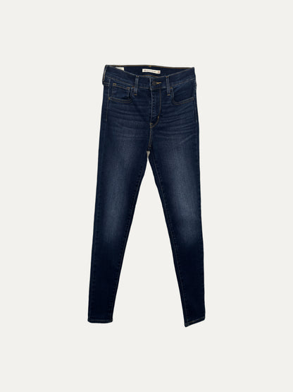 Vintage Levi's 720 Skinny Jeans in mid wash, women's, size W24 – second-hand