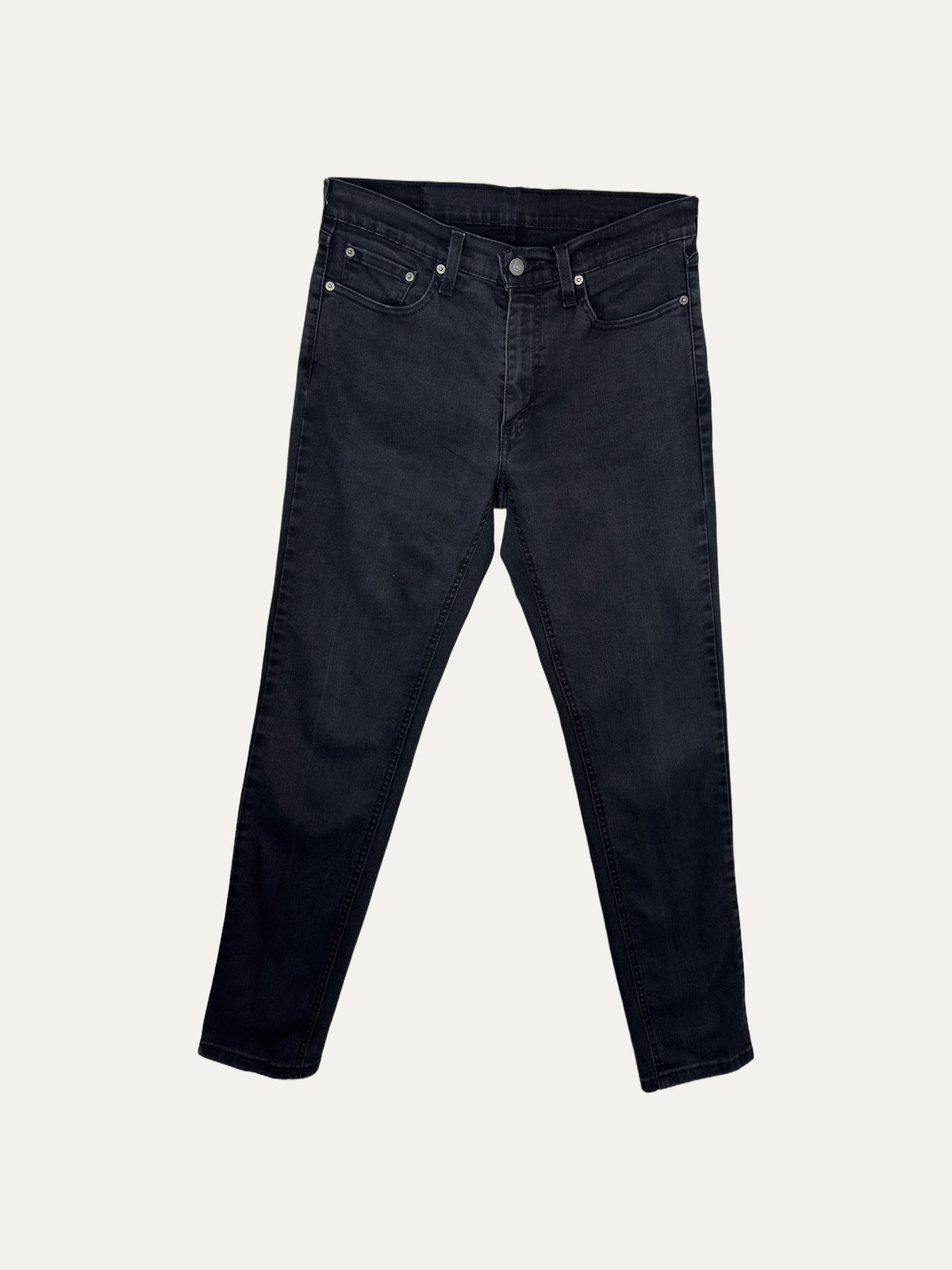 Vintage Levi's 531 Slim Jeans in black, men's, size W32 L32 – second-hand