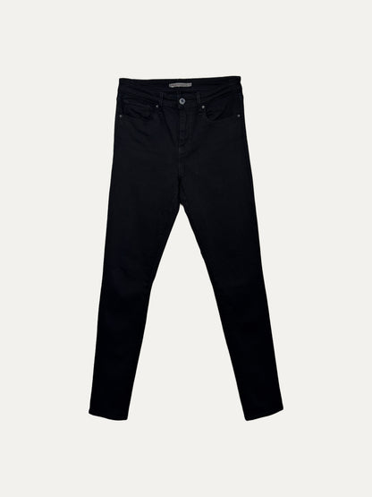 Vintage Levi's 721 Skinny Jeans in black, women's, size W28 – second-hand