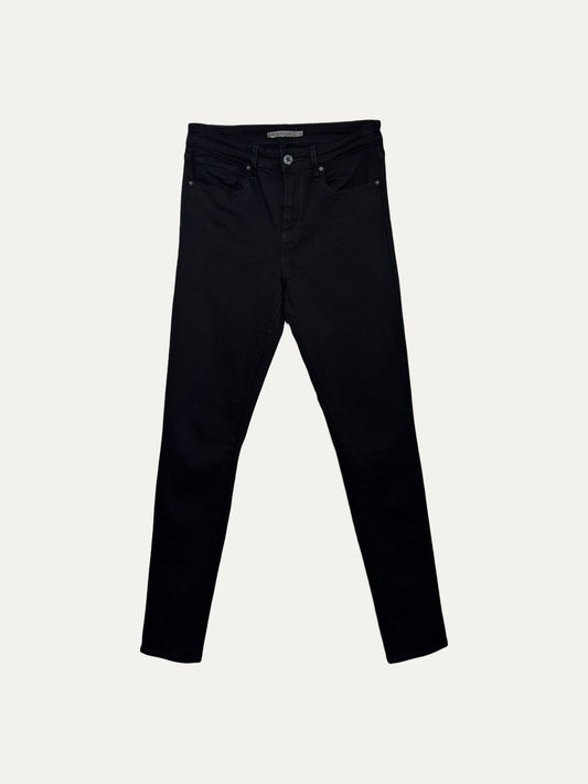 Vintage Levi's 721 Skinny Jeans in black, women's, size W28 – second-hand