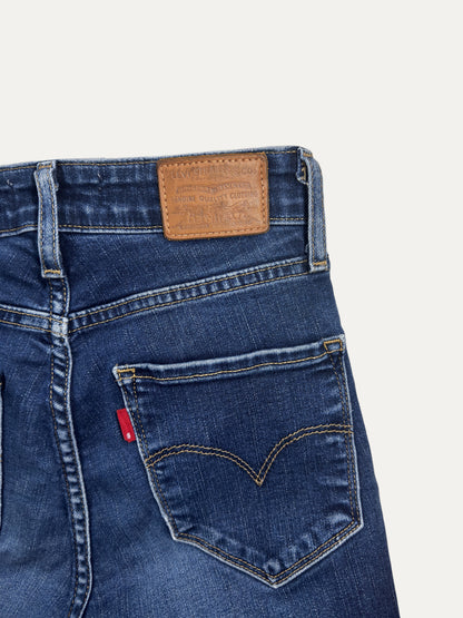 Vintage Levi's 720 Skinny Jeans in mid wash, women's, size W24 – second-hand