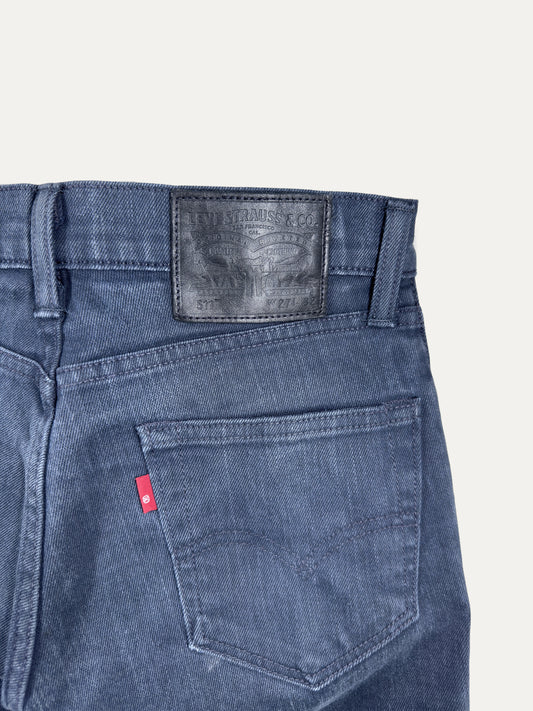 Vintage Levi's 511 Slim Jeans in dark wash, men's, size W27 L32 – second-hand