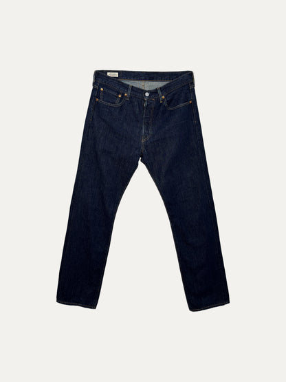 Vintage Levi's 501 Straight Jeans in mid wash, unisex, size W32 L32 – second-hand
