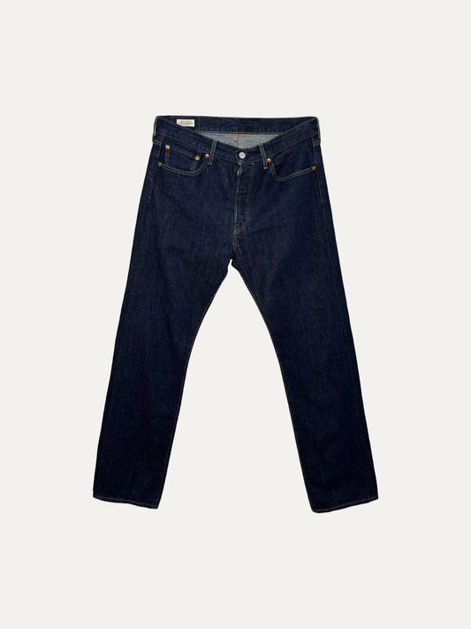 Vintage Levi's 501 Straight Jeans in mid wash, unisex, size W32 L32 – second-hand