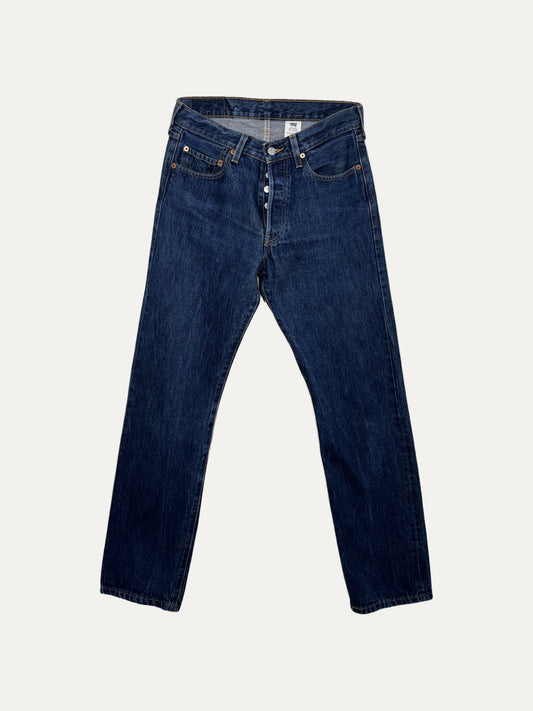 Vintage Levi's 501 Straight Jeans in mid wash, unisex, size W29 L32 – second-hand