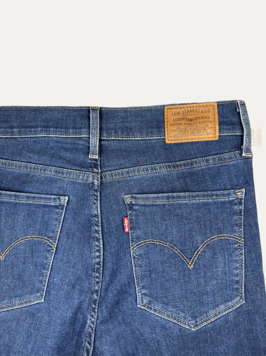 Vintage Levi's 720 Skinny Jeans in mid wash, women's, size W29 – second-hand