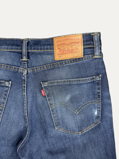 Vintage Levi's 511 Slim Jeans in mid wash, men's, size W31 L32 – second-hand