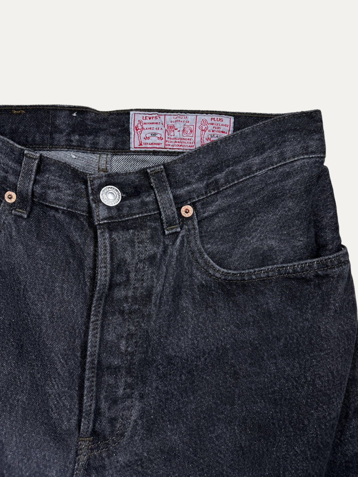 Vintage Levi's 901 Jeans in dark wash, women's, size W30 L32 – second-hand