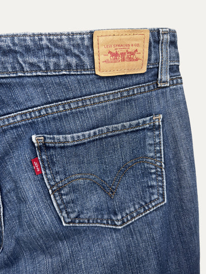 Vintage Levi's 518 Bootcut Jeans in mid wash, women's, size W29 – second-hand