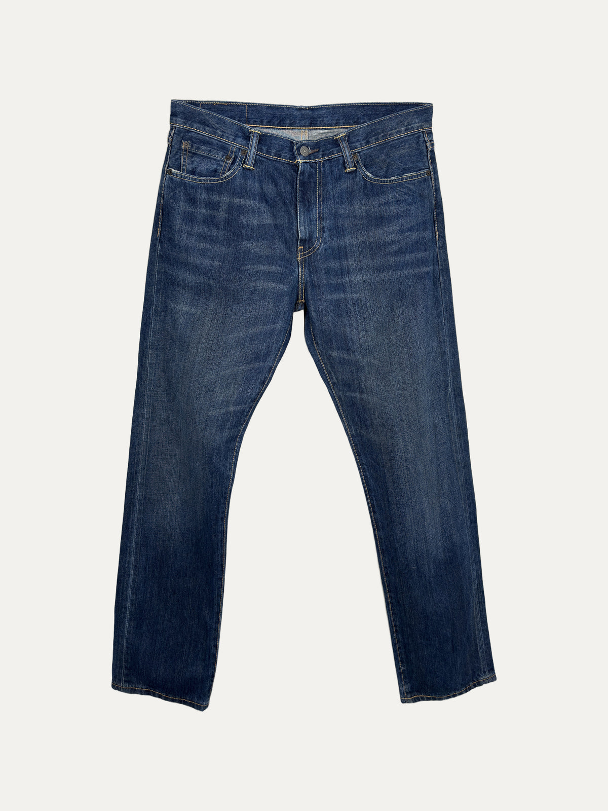 Vintage Levi's 504 Straight Jeans in mid wash, unisex, size W32 L32 – second-hand
