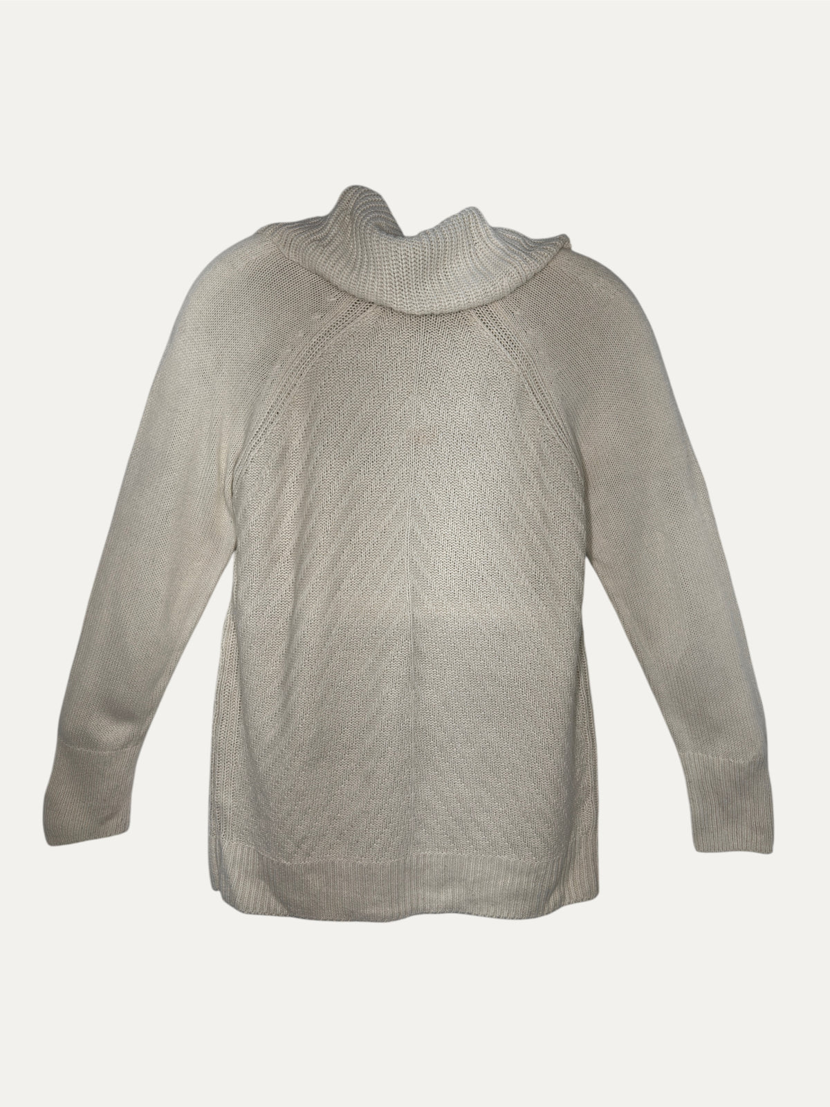 Vintage Tommy Hilfiger Sweater in beige, unisex, size L – second-hand