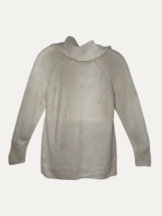 Vintage Tommy Hilfiger Sweater in beige, unisex, size L – second-hand