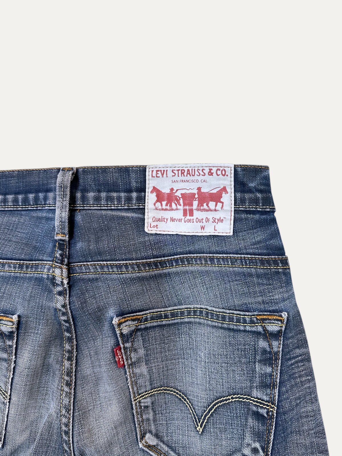 Vintage Levi's 511 Slim Jeans in blue, men's, size W28 L32 – second-hand