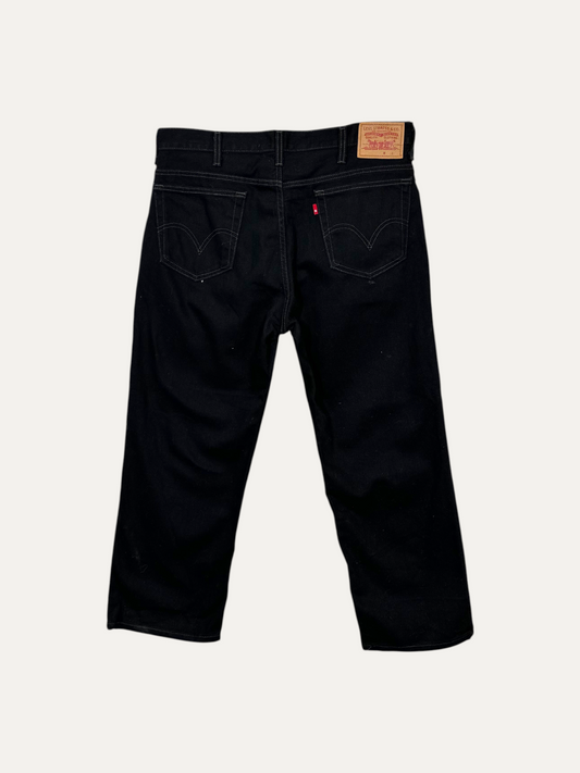 Vintage Levi's 505 Straight Jeans in black, unisex, size W36 L32 – second-hand