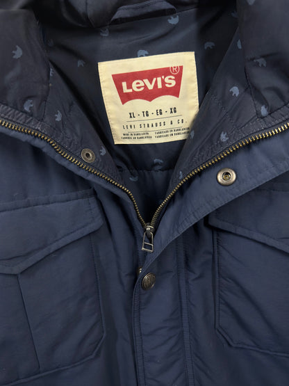 Vintage Levi's Jacket in blue, men's, size XL – second-hand
