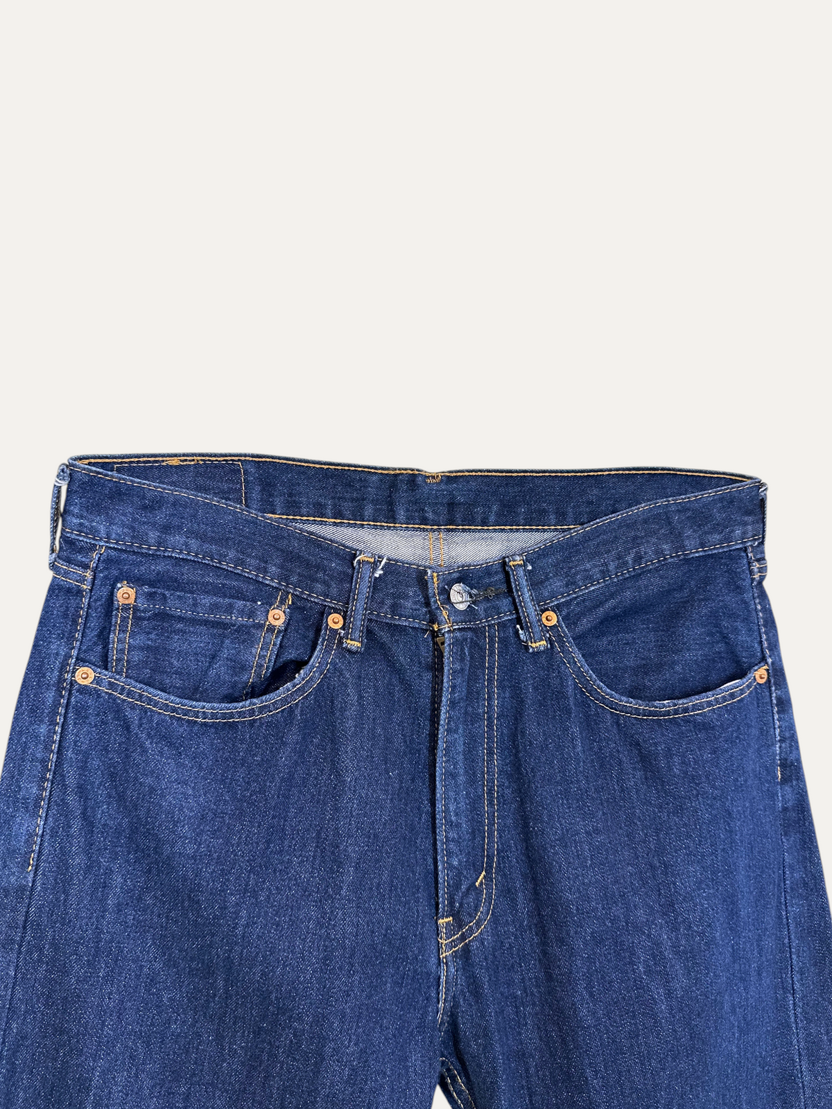 Vintage Levi's 505 Straight Jeans in blue, unisex, size W34 L34 – second-hand
