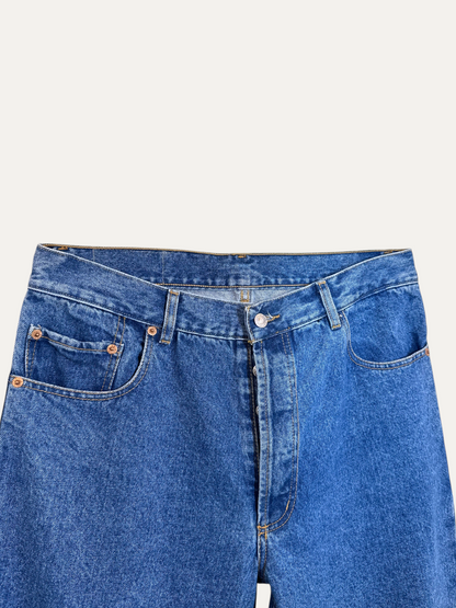 Vintage Levi's 501 Straight Jeans in blue, unisex, size W38 L36 – second-hand