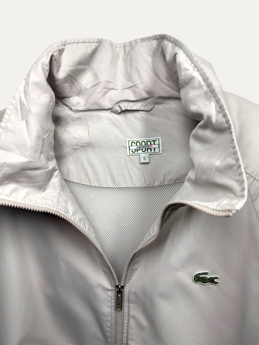 Vintage Lacoste Jacket in beige, men's, size L – second-hand