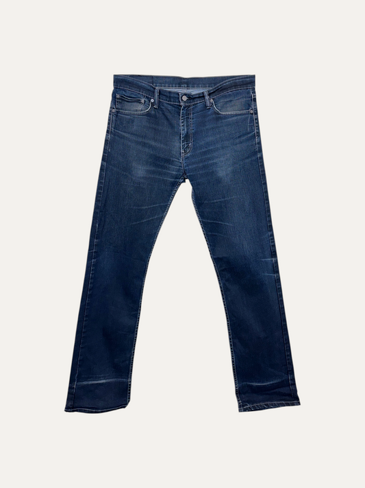 Vintage Levi's 504 Straight Jeans in blue, unisex, size W34 L34 – second-hand