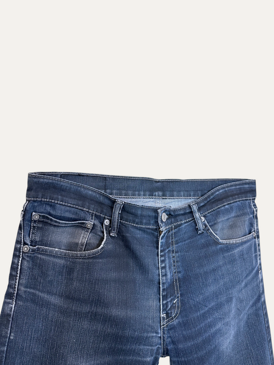 Vintage Levi's 504 Straight Jeans in blue, unisex, size W34 L34 – second-hand