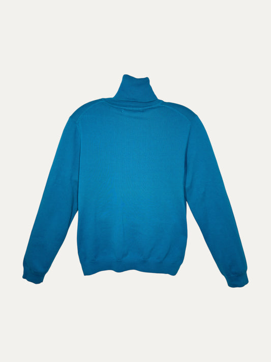 Vintage Tommy Hilfiger Sweater in blue, unisex – second-hand