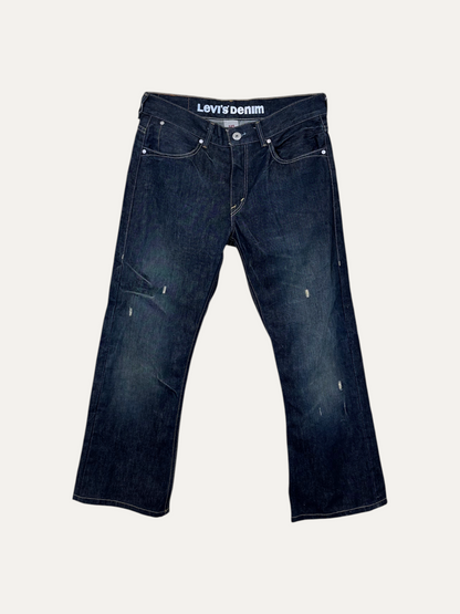 Vintage Levi's 525 Straight Jeans in blue, unisex, size W33 L34 – second-hand