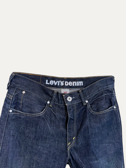 Vintage Levi's 525 Straight Jeans in blue, unisex, size W33 L34 – second-hand