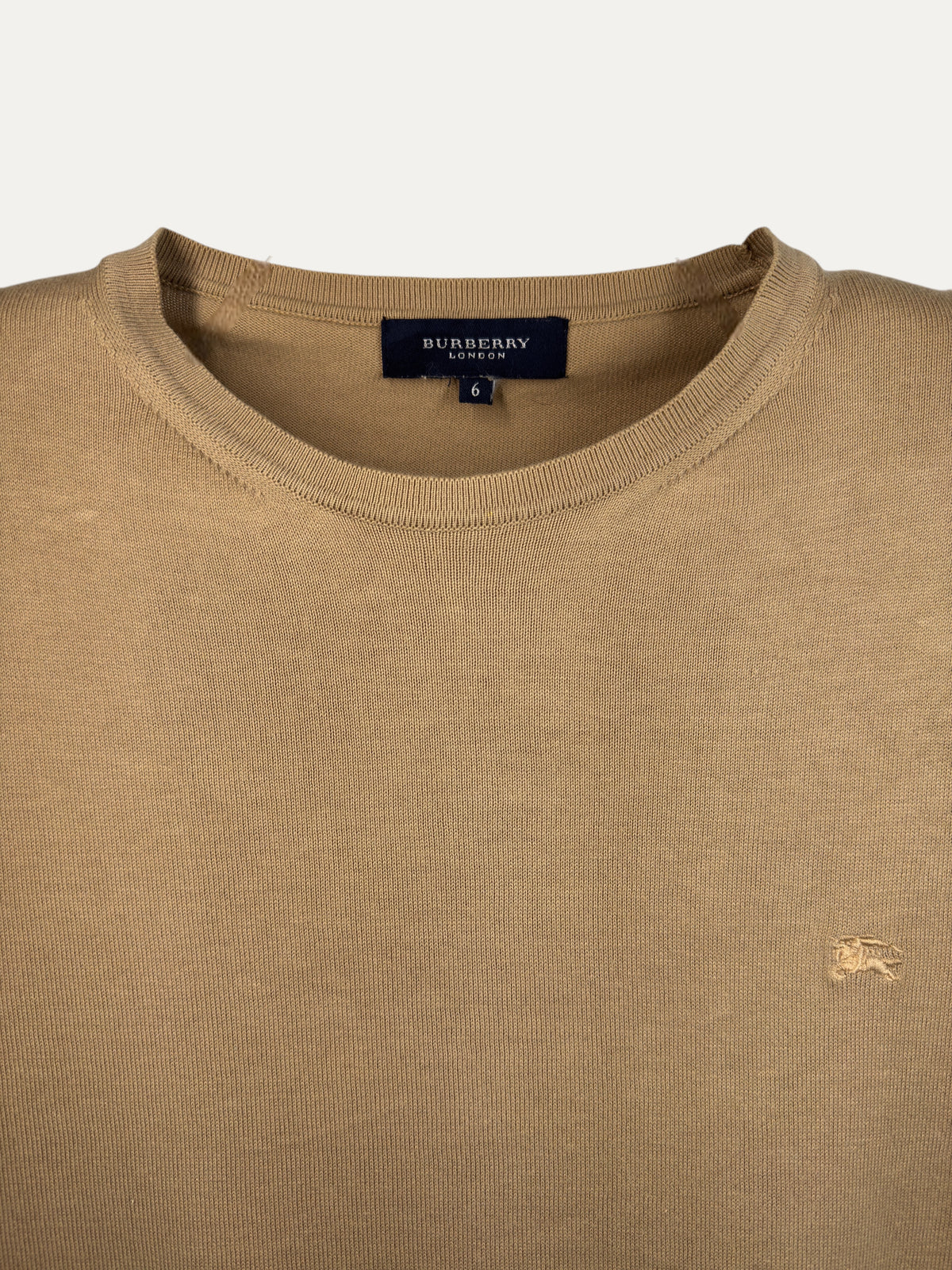 Vintage Burberry Sweater in bronze, unisex, size XL – second-hand