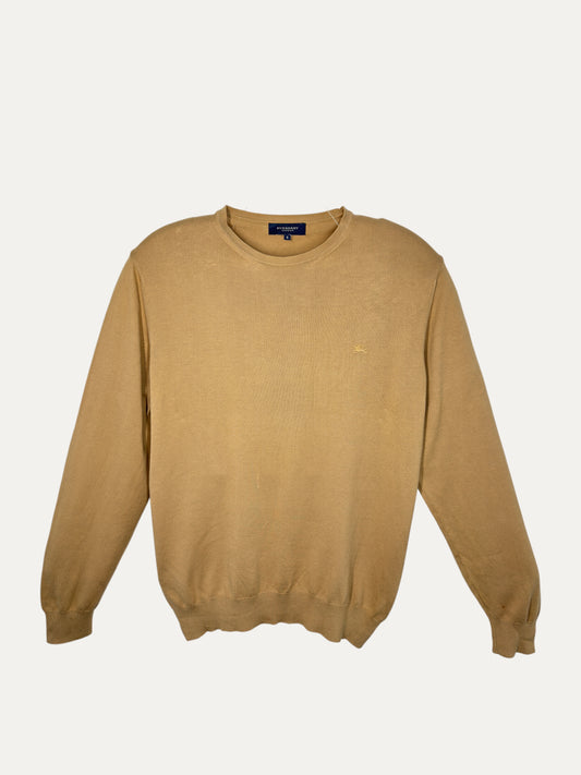 Vintage Burberry Sweater in bronze, unisex, size XL – second-hand