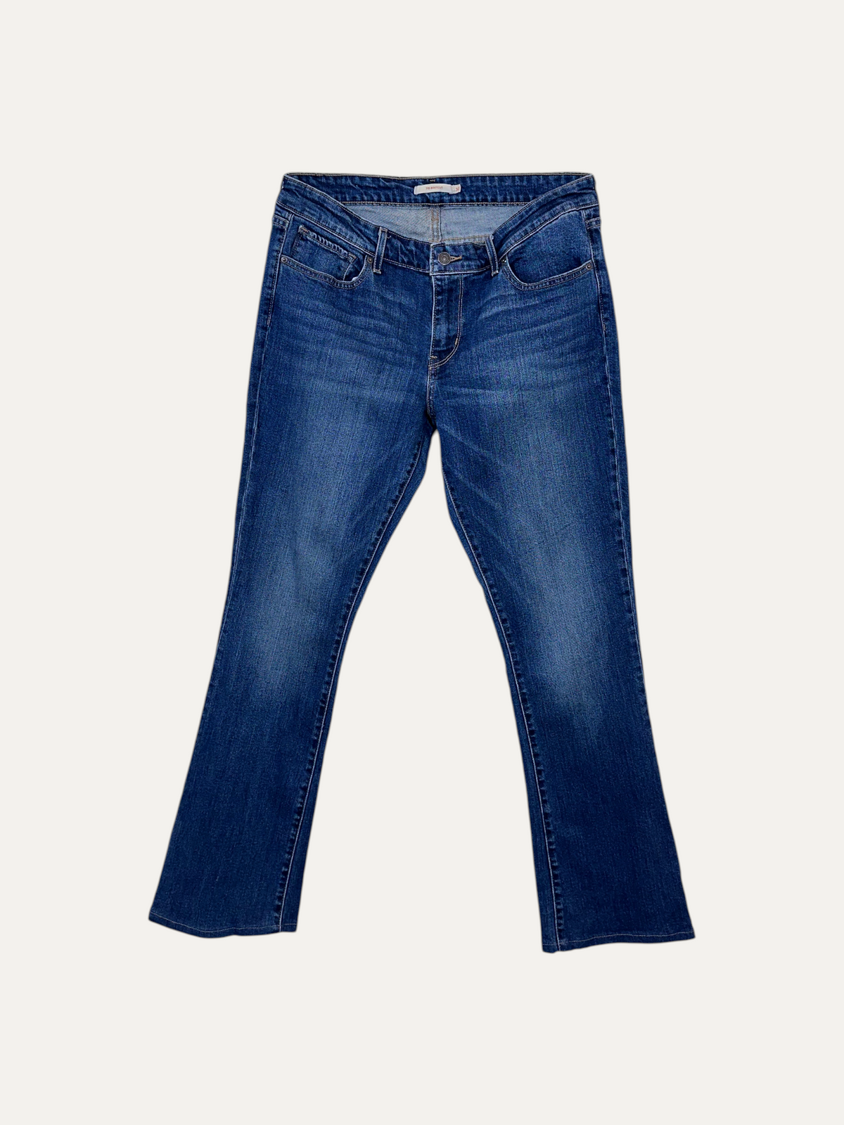Vintage Levi's 715 Bootcut Jeans in blue, women's, size W32 L34 – second-hand