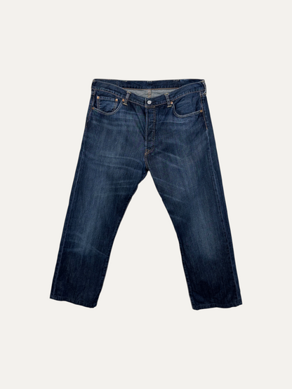 Vintage Levi's 501 Straight Jeans in blue, unisex, size W38 L34 – second-hand