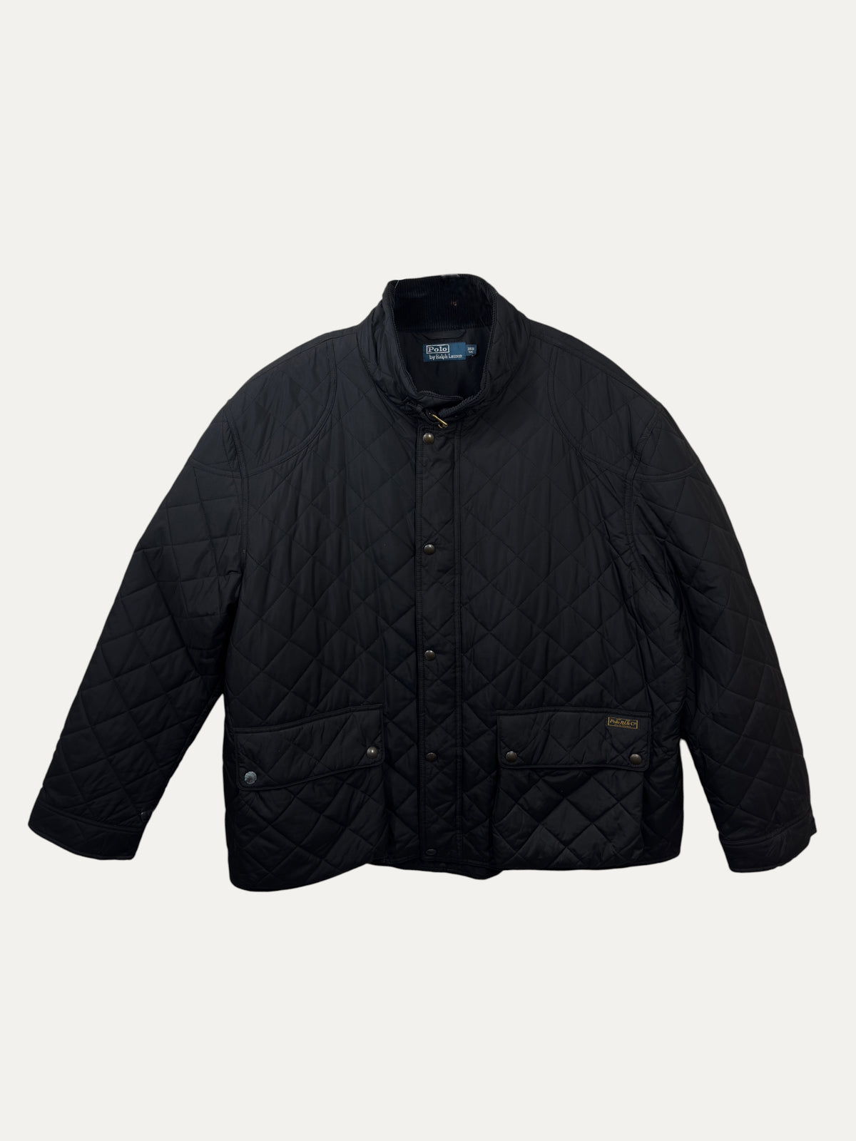 Vintage Polo Ralph Lauren Jacket in black, men's, size 3XL – second-hand