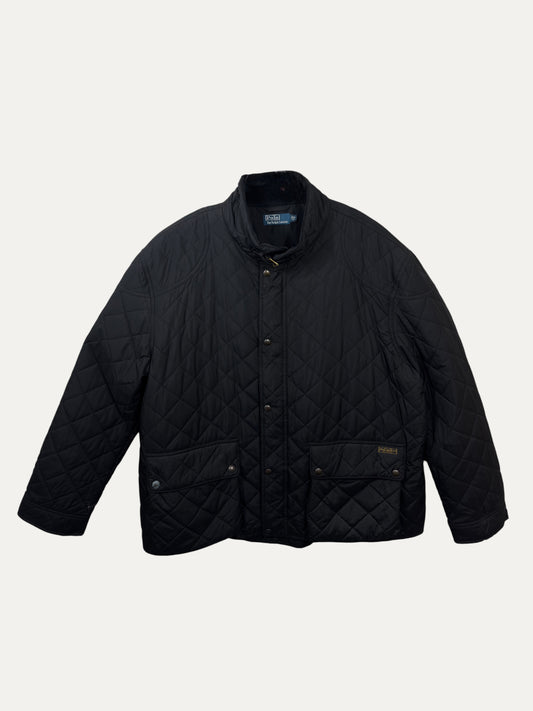 Vintage Polo Ralph Lauren Jacket in black, men's, size 3XL – second-hand