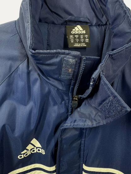 Vintage Adidas Jacket in grey, men's, size M – second-hand